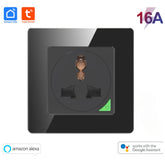 Smart Socket, 3 Pin SWocket, Wifi Socket, Smart Wifi Sock, 16A Socket, Tuya Socket 16A